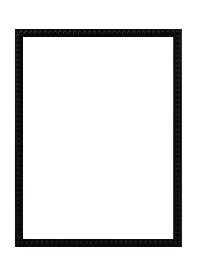 Jämtlands Ramfabrik Rahmen Perla Acrylglas Black 60x80 cm
