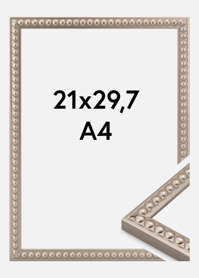 Jämtlands Ramfabrik Rahmen Perla Acrylglas Champagner 21x29,7 cm (A4)