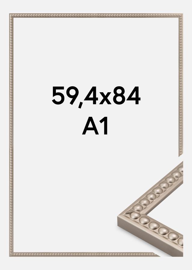 Jämtlands Ramfabrik Rahmen Perla Acrylglas Champagner 59,4x84 cm (A1)