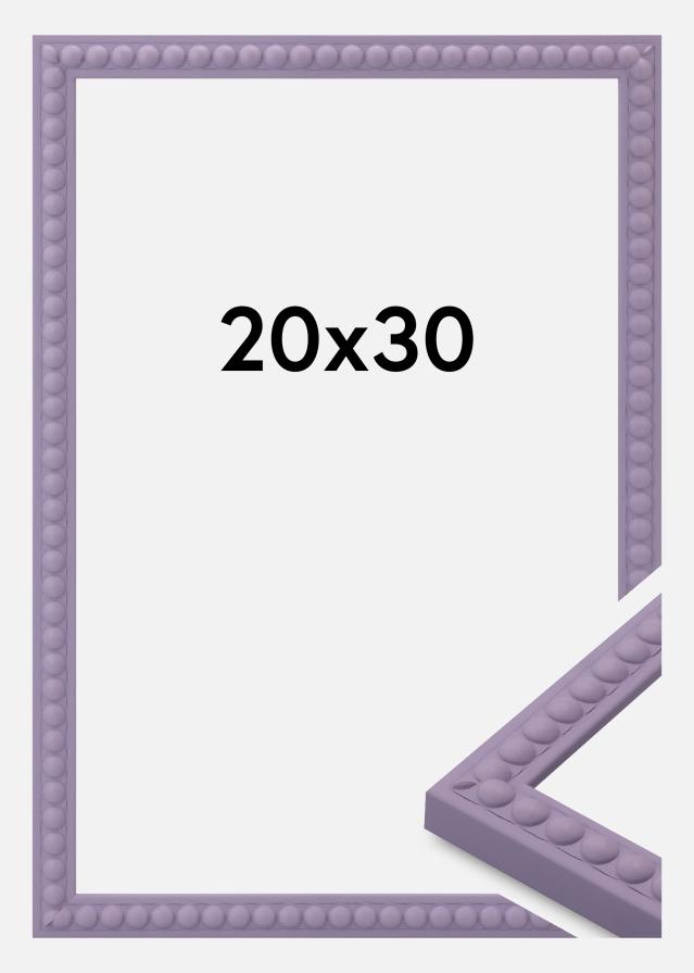 Jämtlands Ramfabrik Rahmen Perla Acrylglas Lila 20x30 cm
