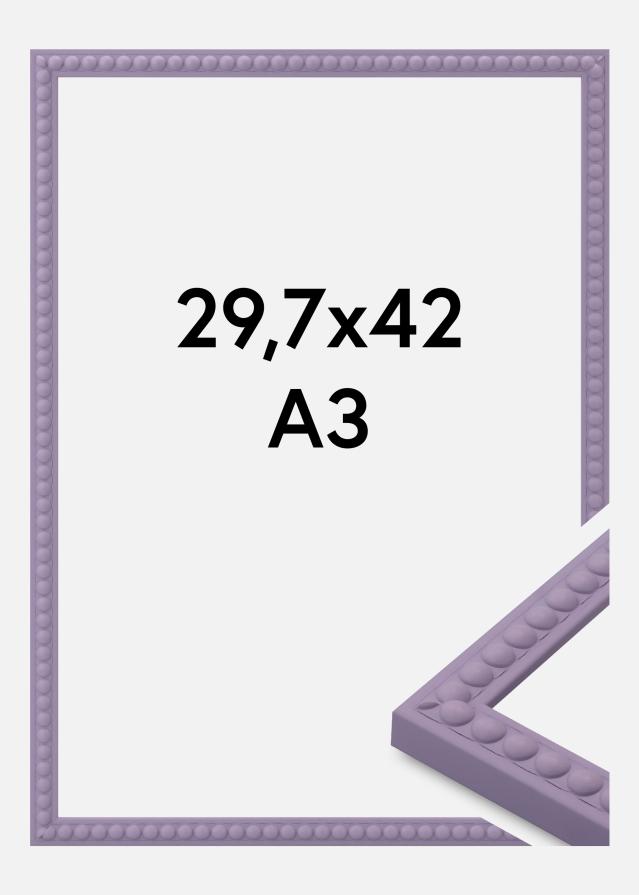 Jämtlands Ramfabrik Rahmen Perla Acrylglas Lila 29,7x42 cm (A3)
