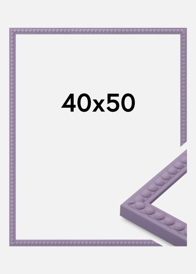 Jämtlands Ramfabrik Rahmen Perla Acrylglas Lila 40x50 cm