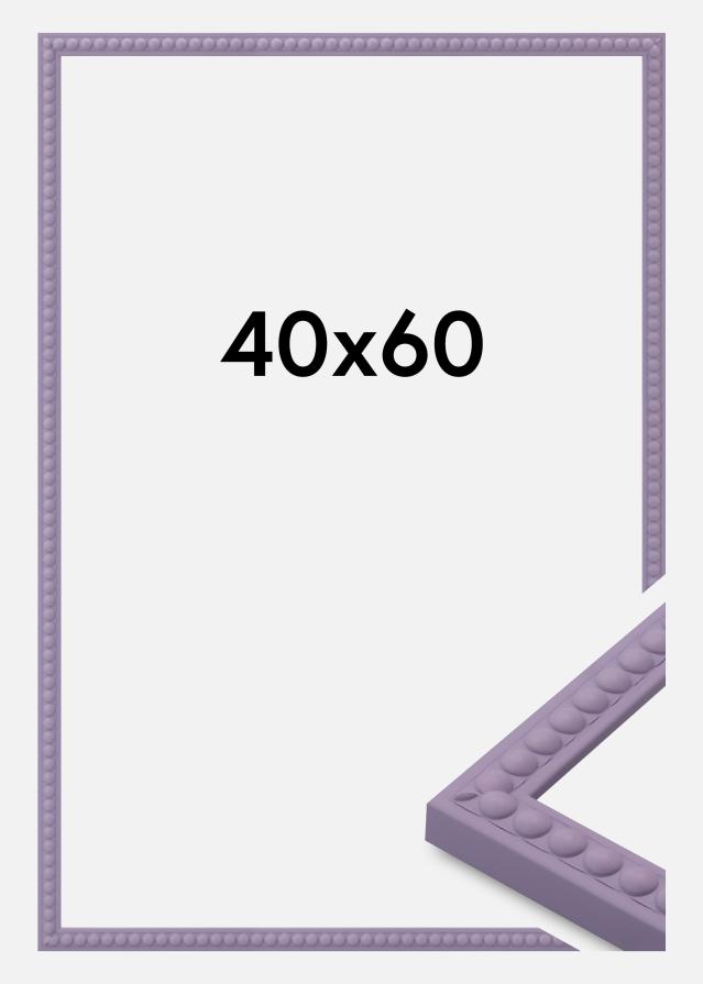 Jämtlands Ramfabrik Rahmen Perla Acrylglas Lila 40x60 cm