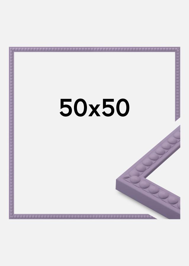 Jämtlands Ramfabrik Rahmen Perla Acrylglas Lila 50x50 cm