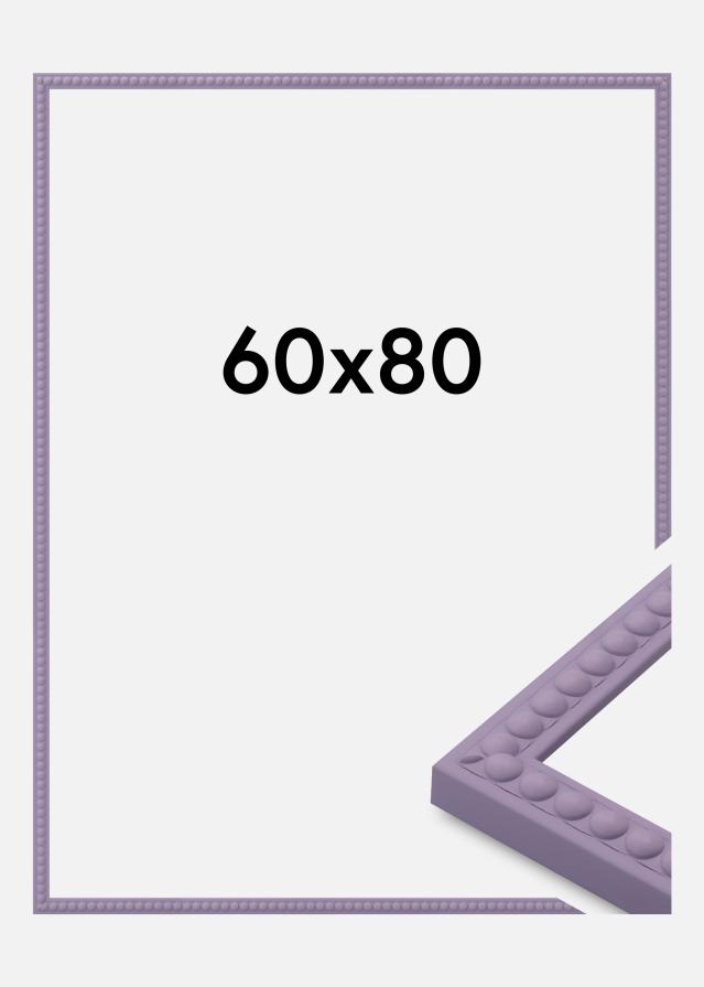 Jämtlands Ramfabrik Rahmen Perla Acrylglas Lila 60x80 cm