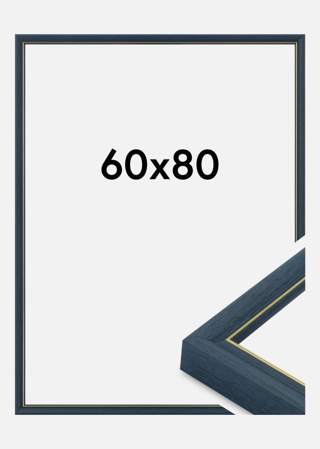 Jämtlands Ramfabrik Rahmen Canterbury Acrylglas Blau 60x80 cm