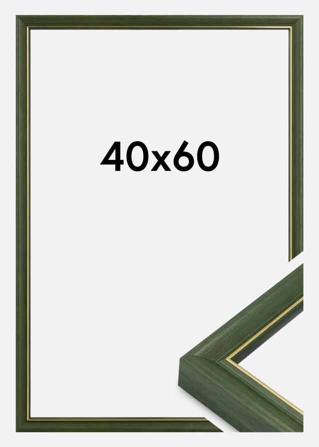 Jämtlands Ramfabrik Rahmen Canterbury Acrylglas Grün 40x60 cm