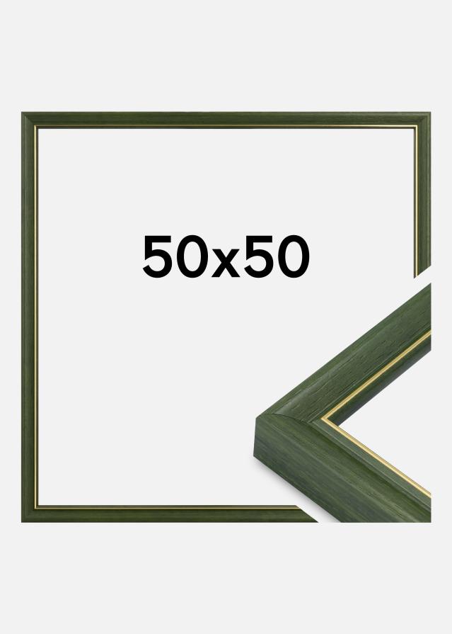 Jämtlands Ramfabrik Rahmen Canterbury Acrylglas Grün 50x50 cm