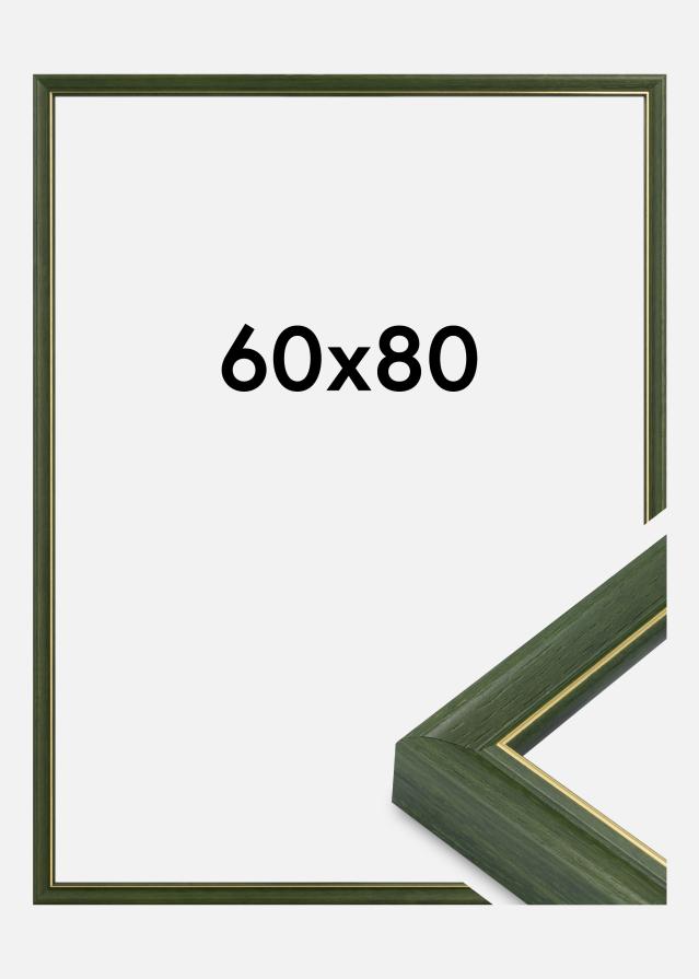 Jämtlands Ramfabrik Rahmen Canterbury Acrylglas Grün 60x80 cm