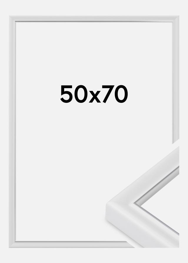Jämtlands Ramfabrik Rahmen Canterbury Acrylglas Weiß 50x70 cm