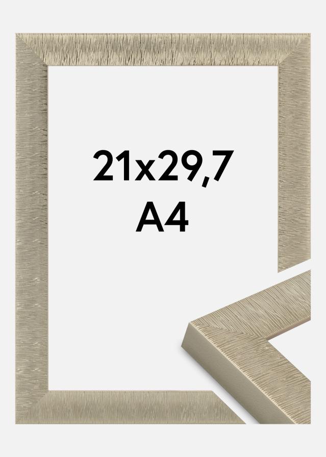 Jämtlands Ramfabrik Rahmen Sahara Acrylglas Champagner 21x29,7 cm (A4)