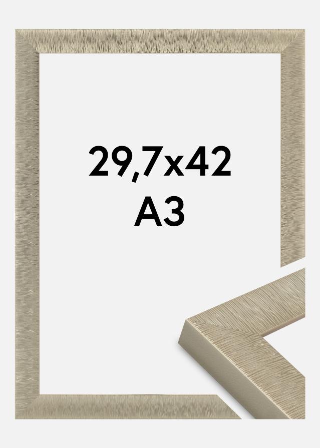 Jämtlands Ramfabrik Rahmen Sahara Acrylglas Champagner 29,7x42 cm (A3)