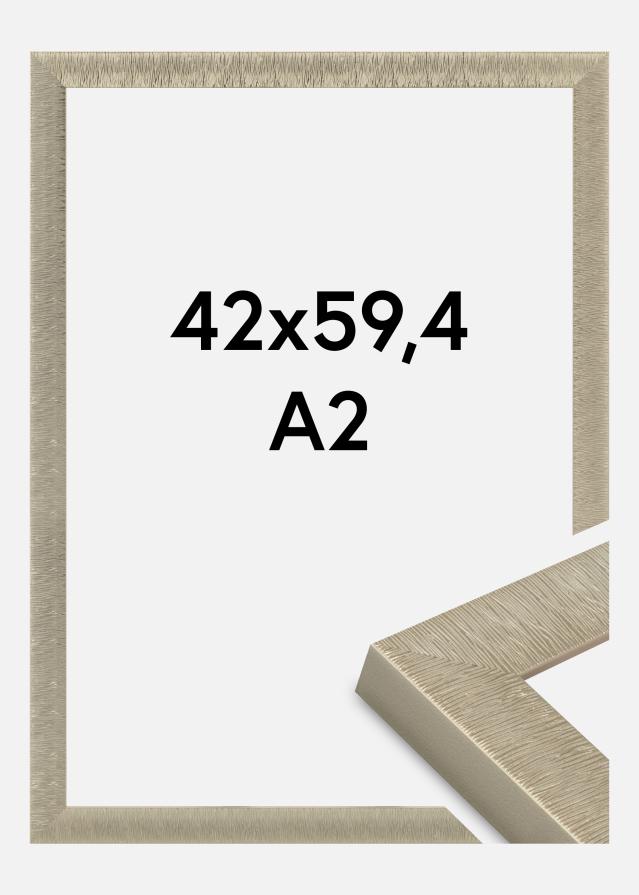 Jämtlands Ramfabrik Rahmen Sahara Acrylglas Champagner 42x59,4 cm (A2)