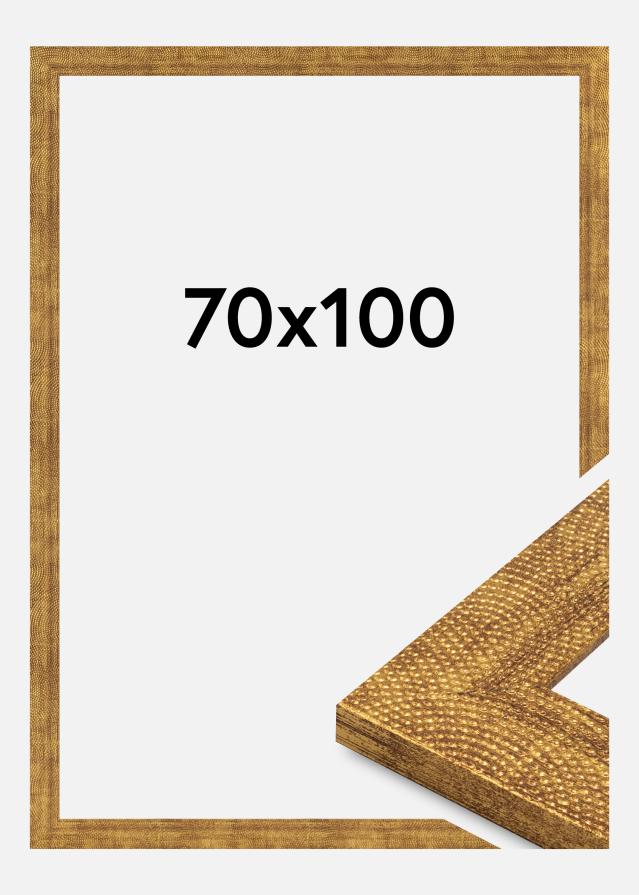 Jämtlands Ramfabrik Rahmen Linea Acrylglas Gold 70x100 cm