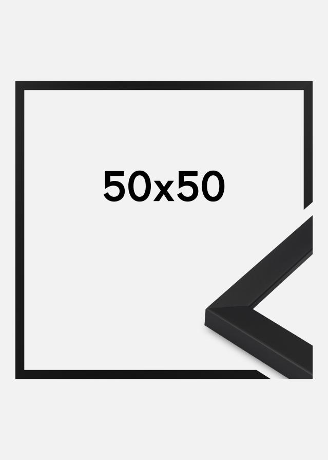 Jämtlands Ramfabrik Rahmen Oban Acrylglas Schwarz 50x50 cm