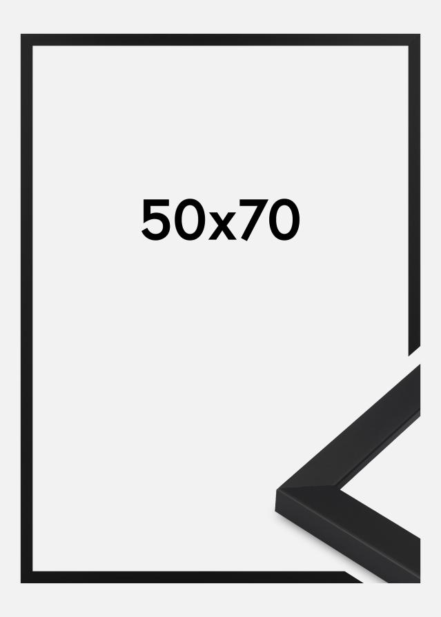 Jämtlands Ramfabrik Rahmen Oban Acrylglas Schwarz 50x70 cm