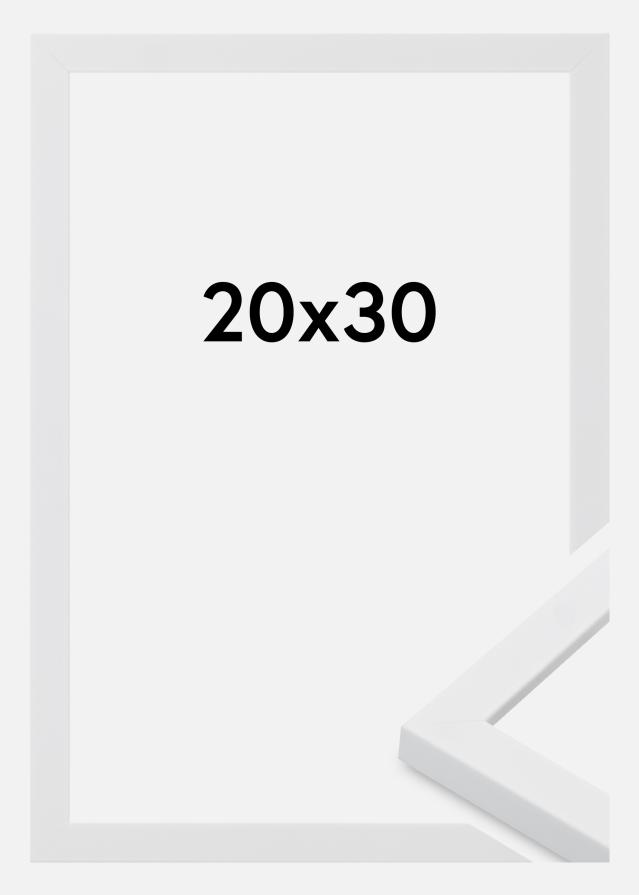 Jämtlands Ramfabrik Rahmen Oban Acrylglas Weiß 20x30 cm