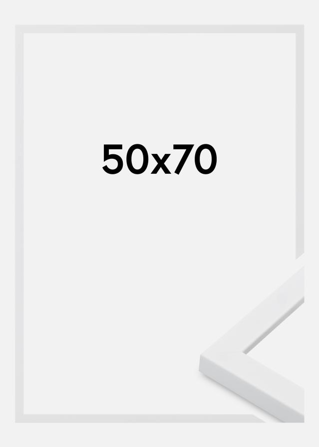 Jämtlands Ramfabrik Rahmen Oban Acrylglas Weiß 50x70 cm