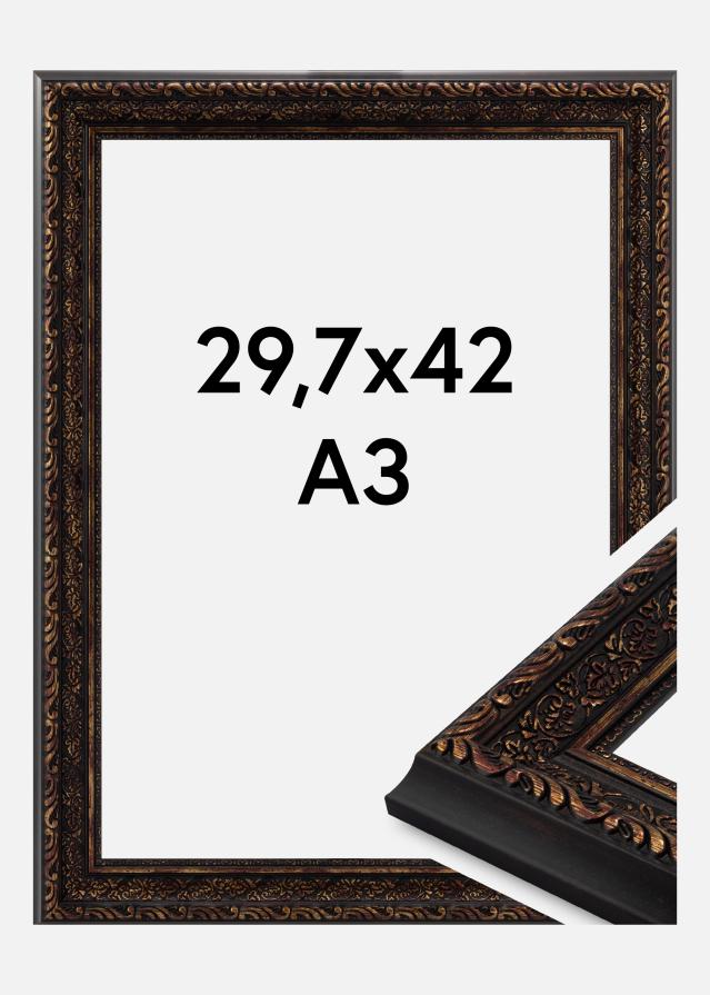 Jämtlands Ramfabrik Rahmen Imperial Acrylglas Gold 29,7x42 cm (A3)