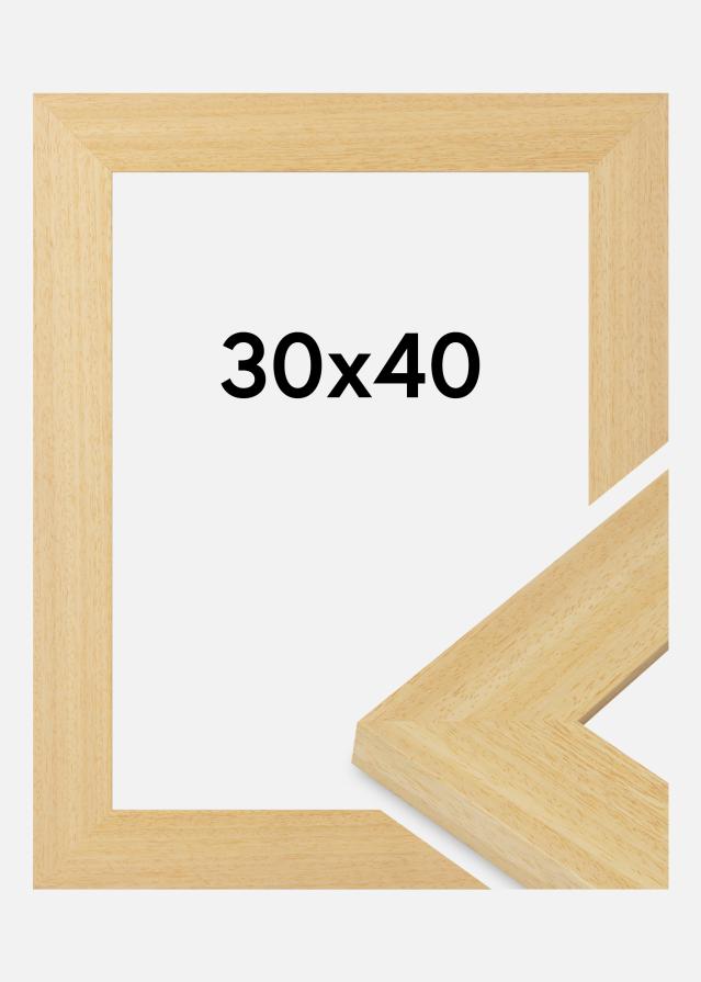 Jämtlands Ramfabrik Rahmen Pembrokeshire Acrylglas Eiche 30x40 cm