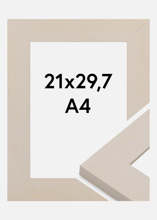 Jämtlands Ramfabrik Rahmen Pembrokeshire Acrylglas Weiß 21x29,7 cm (A4)