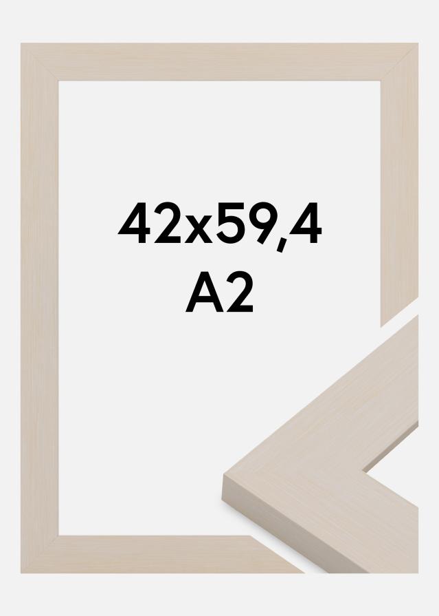 Jämtlands Ramfabrik Rahmen Pembrokeshire Acrylglas Weiß 42x59,4 cm (A2)