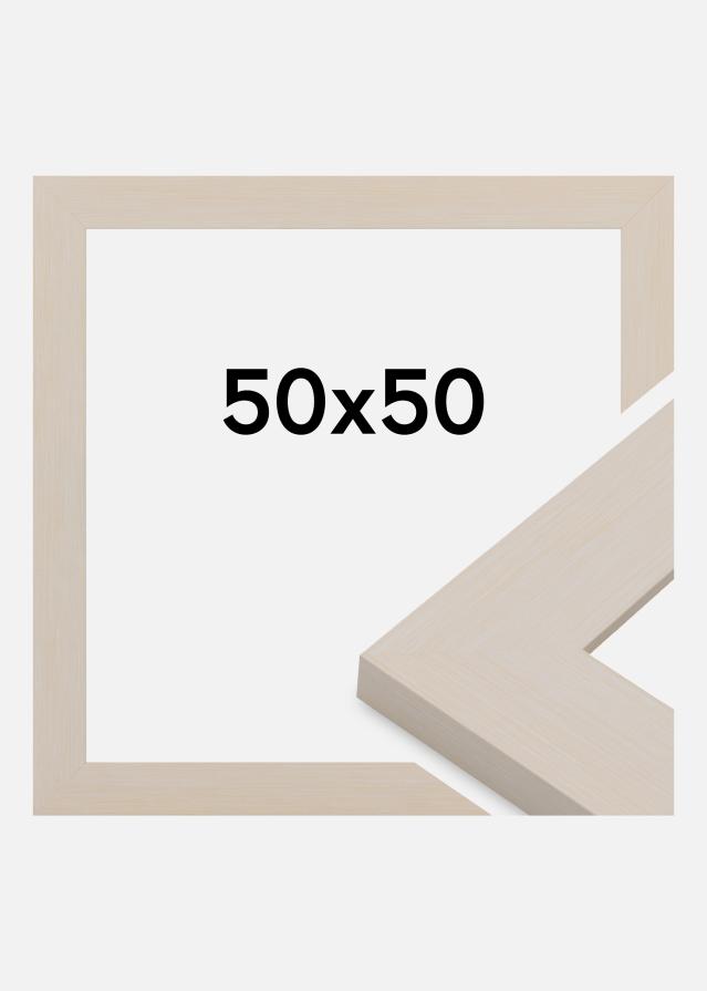 Jämtlands Ramfabrik Rahmen Pembrokeshire Acrylglas Weiß 50x50 cm
