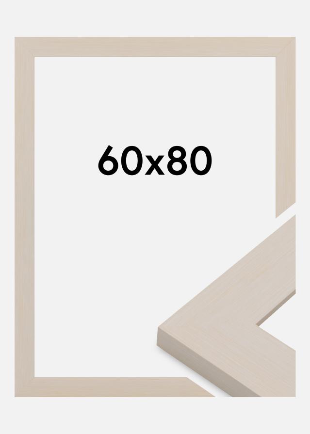 Jämtlands Ramfabrik Rahmen Pembrokeshire Acrylglas Weiß 60x80 cm