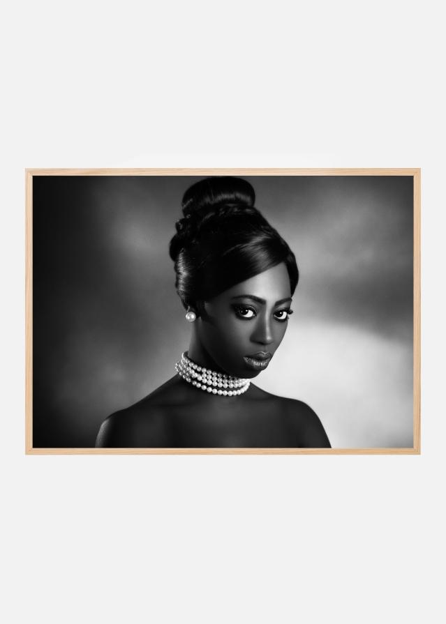 Bildverkstad The white pearls Poster