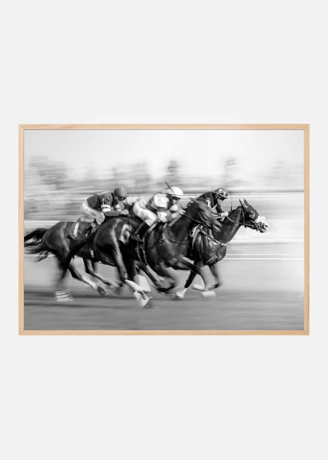 Bildverkstad Horse Racing Poster