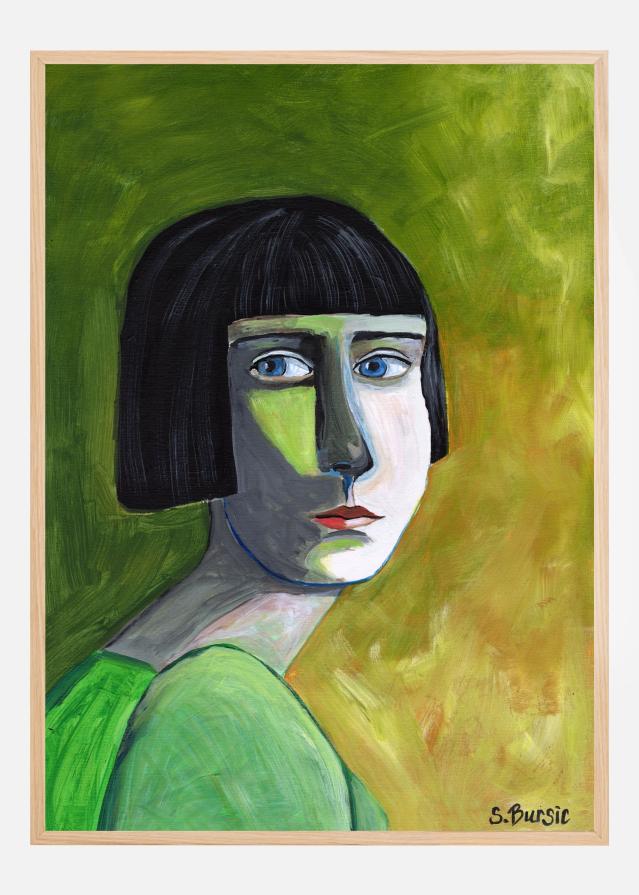 Bildverkstad Lady with the Look Poster