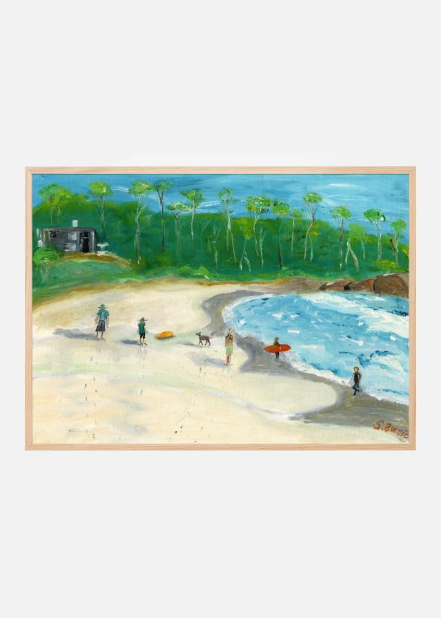 Bildverkstad Beach Day Poster