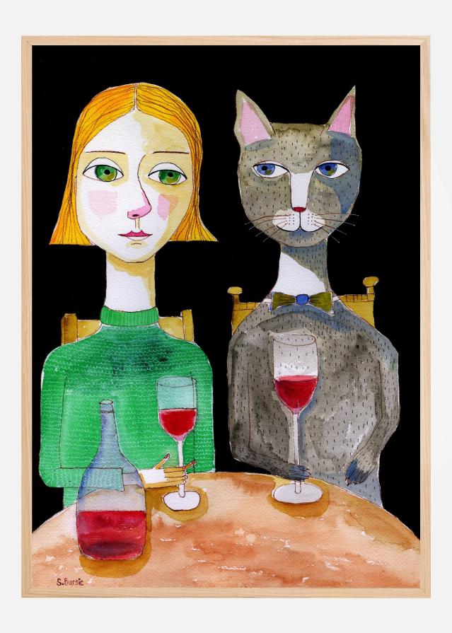 Bildverkstad Best Friends Poster