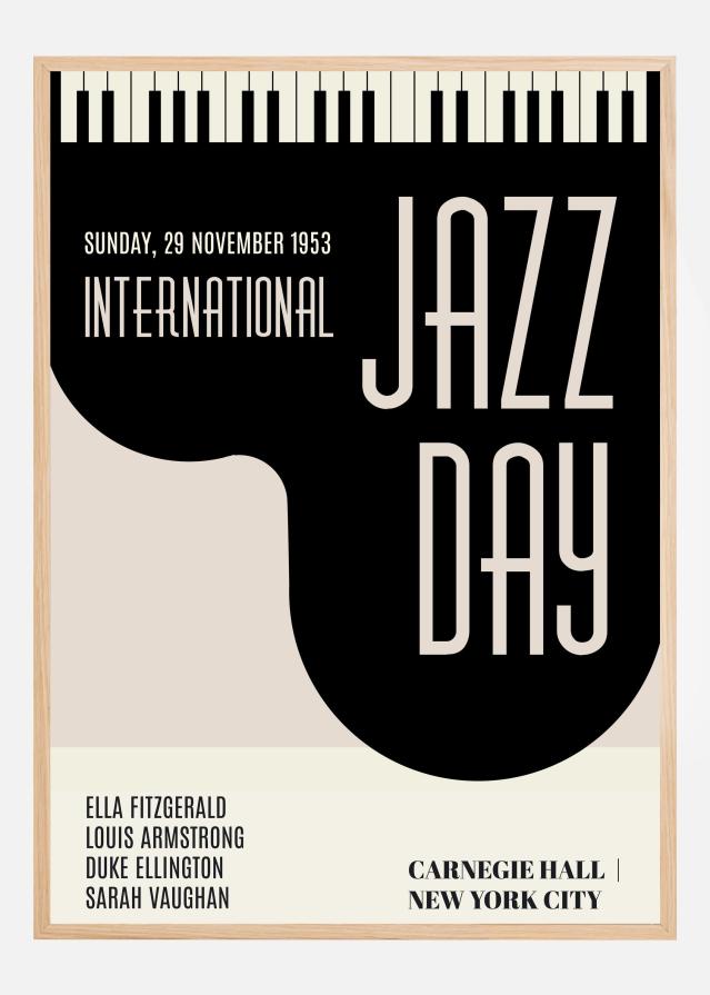 Bildverkstad Jazzy Days Poster