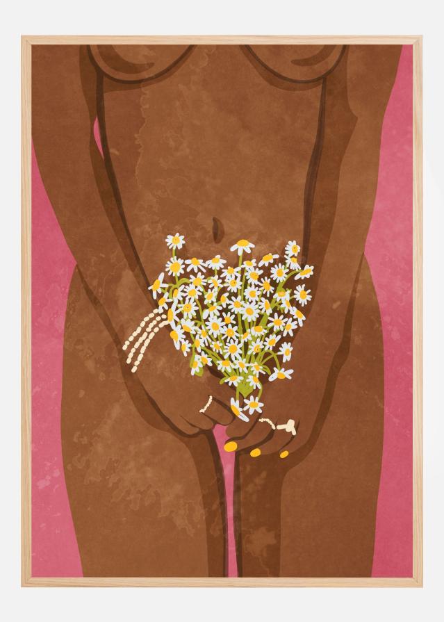 Bildverkstad Wearing Floweers Poster