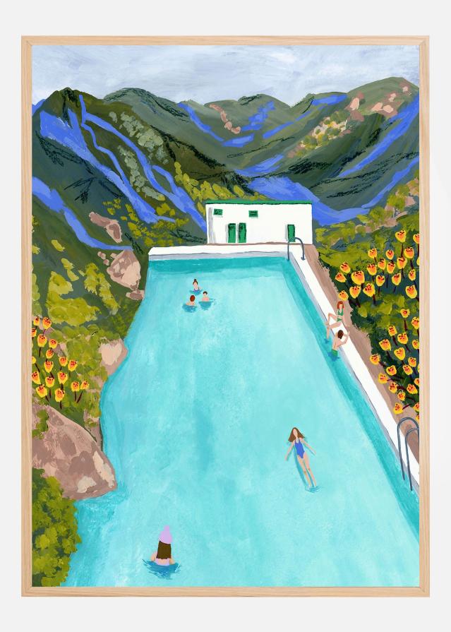 Bildverkstad Hotsprings Poster