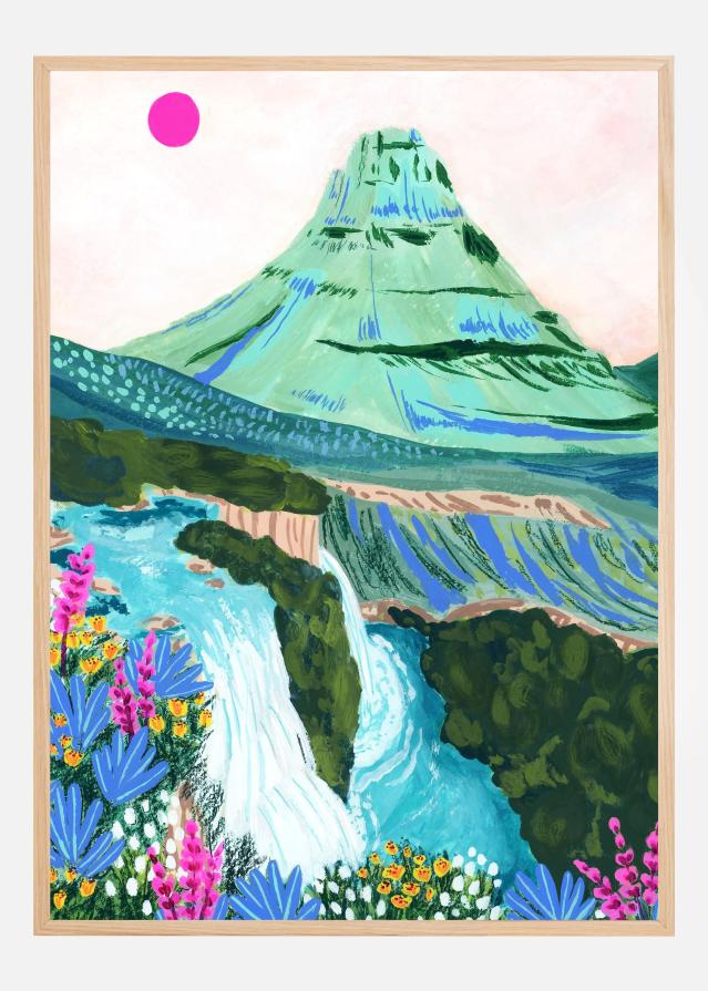 Bildverkstad Kirkjufell Poster