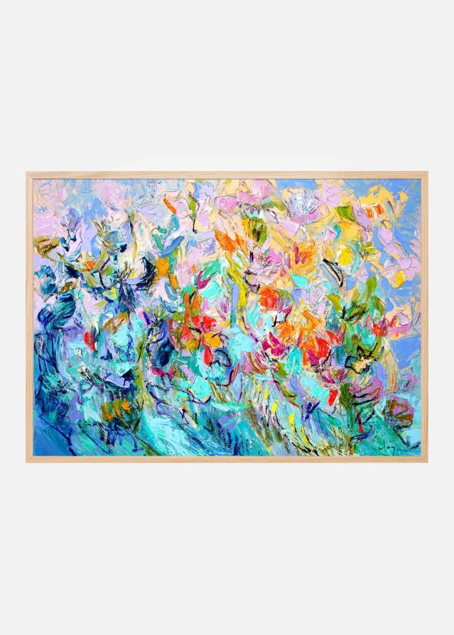 Bildverkstad Radiant Floral Harmony Poster