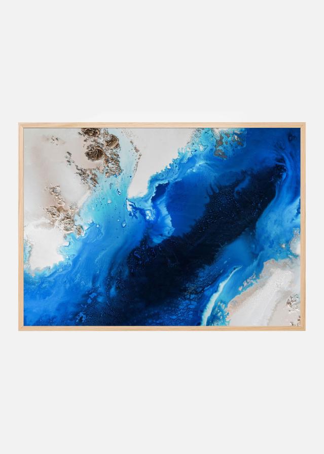 Bildverkstad Sapphire Depths Poster