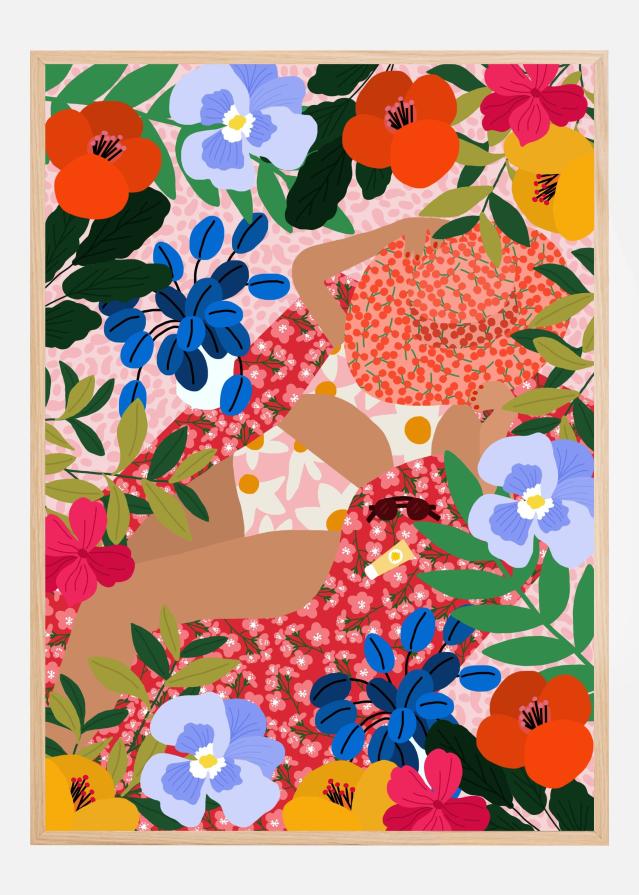 Bildverkstad Sleeping Under the Sun Poster