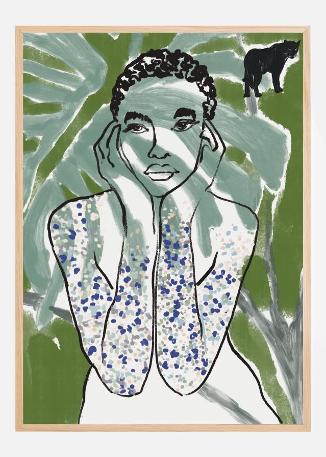 Bildverkstad Jungle Zone Poster