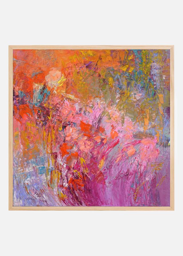 Bildverkstad New Morning In Rose Garden Poster