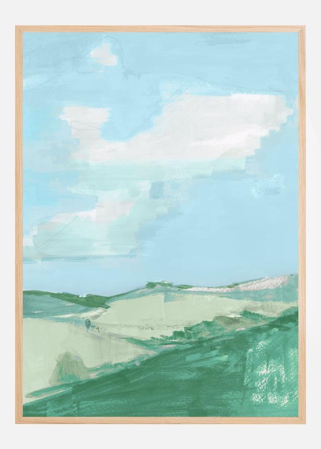 Bildverkstad Big Sky Landscape Countryside Poster