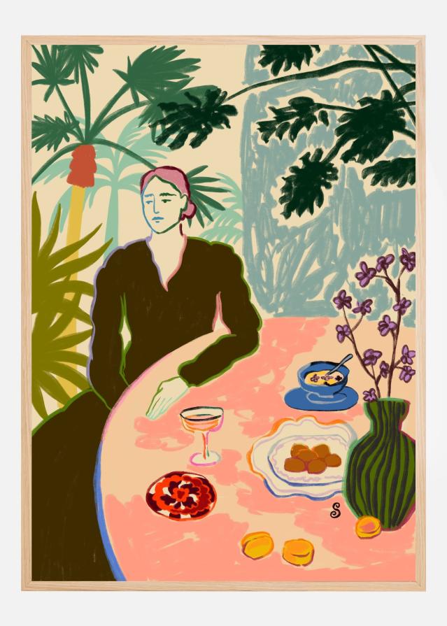 Bildverkstad TROPICAL BRUNCH Poster