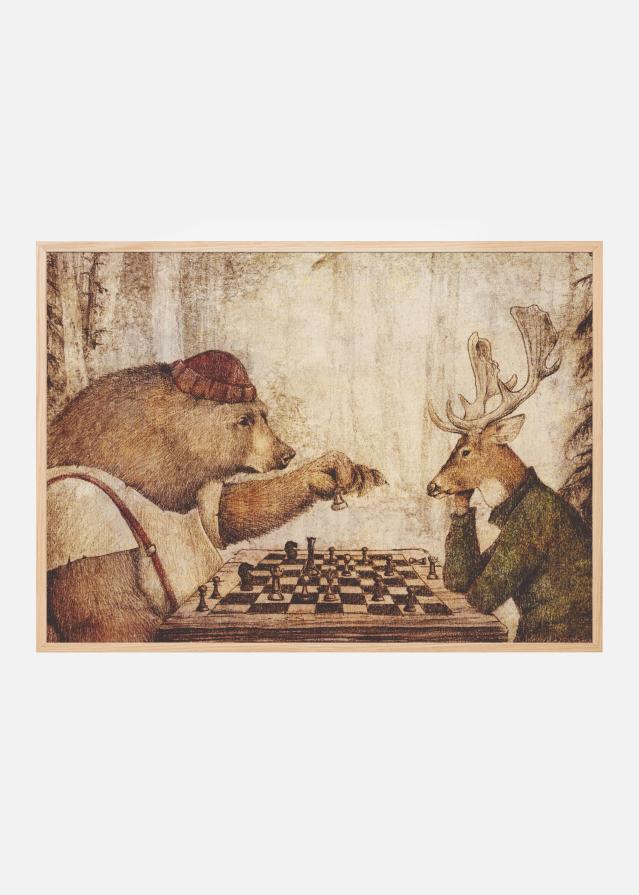 Bildverkstad Wild Chess Poster