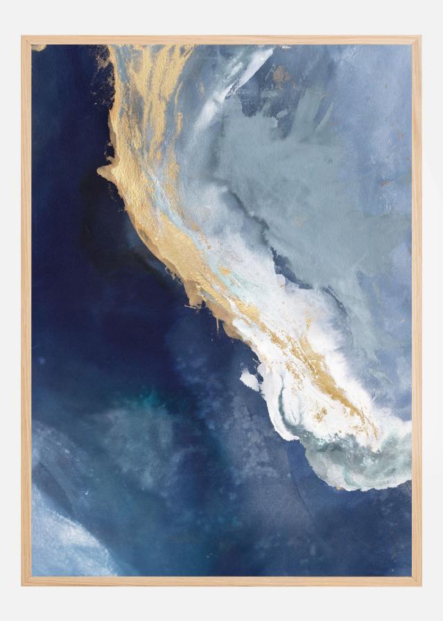 Bildverkstad Golden Drift Poster