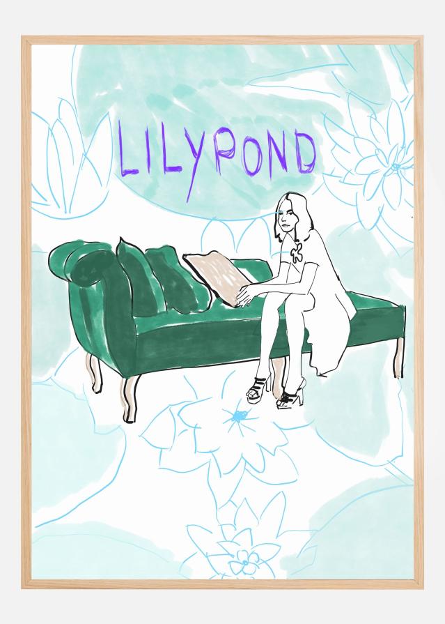 Bildverkstad Lily Dreams Poster