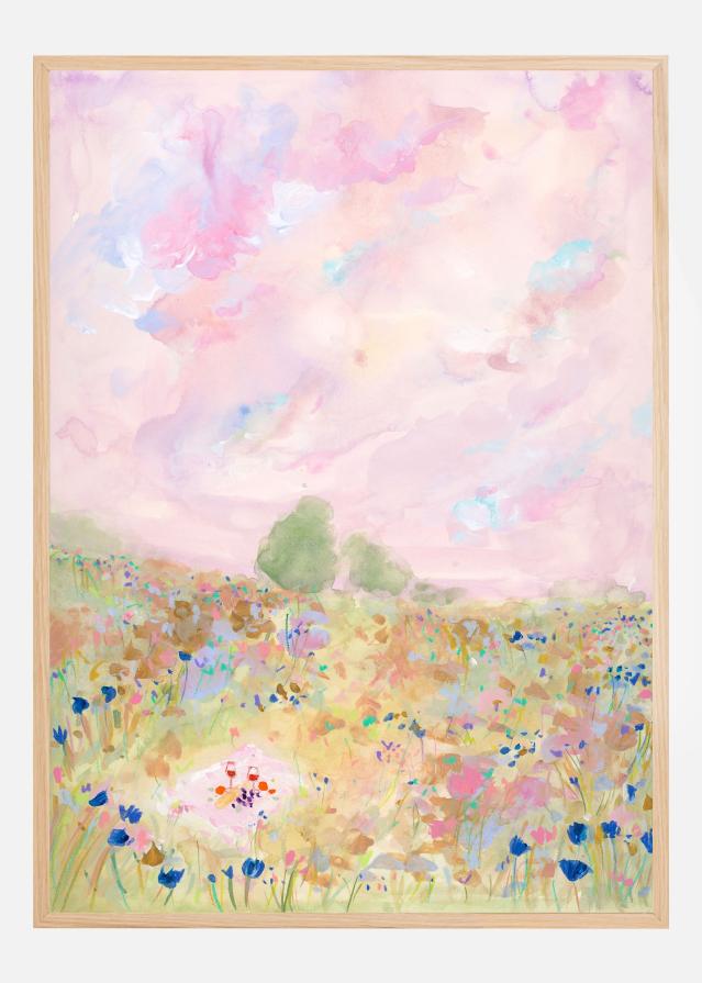 Bildverkstad Pastel Meadow Bliss Poster