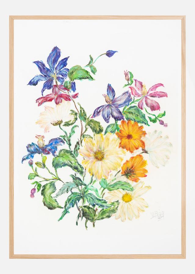 Bildverkstad Flower Of Life II Poster