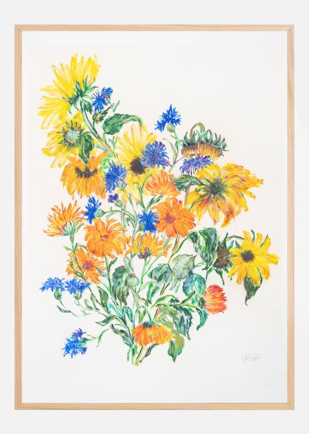 Bildverkstad Flower Of Life Poster